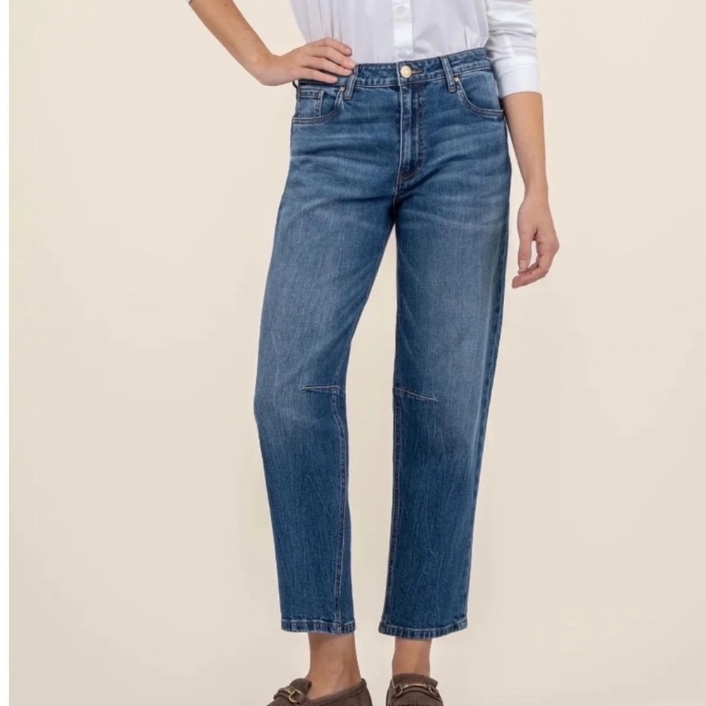 KUT from the Kloth Ashley Slouchy Barrel High Rise